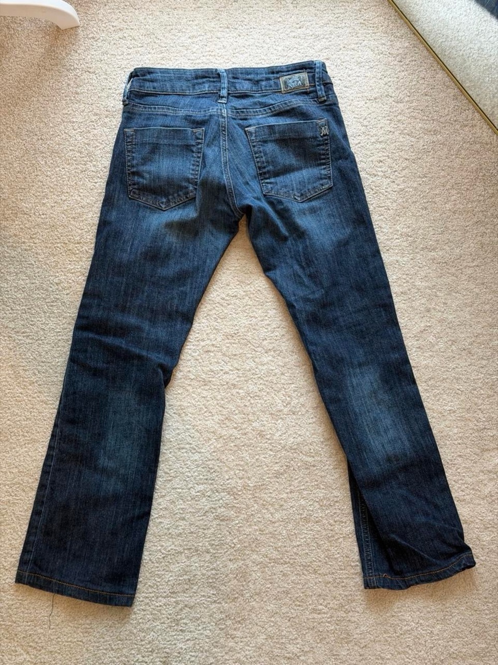 Mavi Dark Blue Straight Leg Jeans - Picture 3 of 4